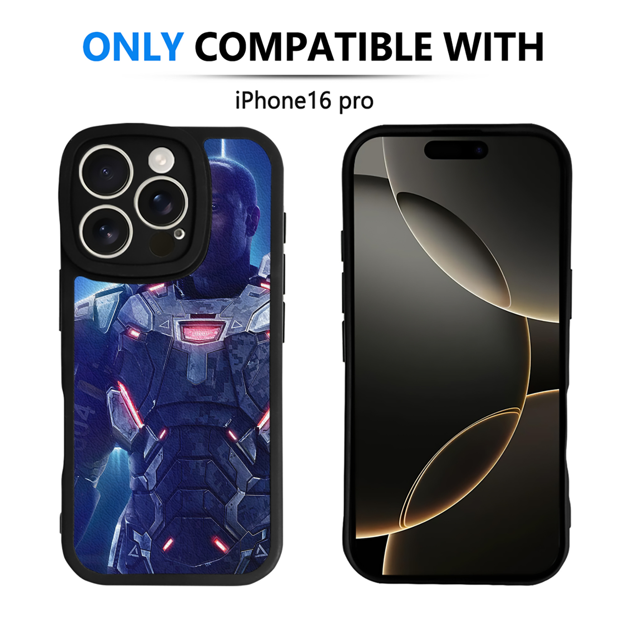 （画像用） アベンジャーズ The Avengers 【iPhone 16シリーズ対応】シリコンスマホケース（レザー調） 材質：シリコン